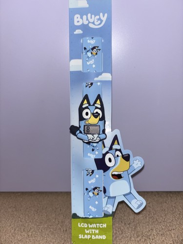 Bluey kids lcd watch - with, slap