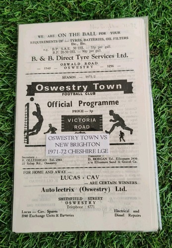 Oswestry town new brighton - ,