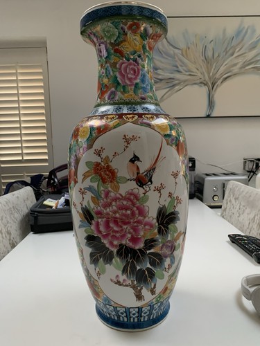 Large 61cm chinese famille - large,