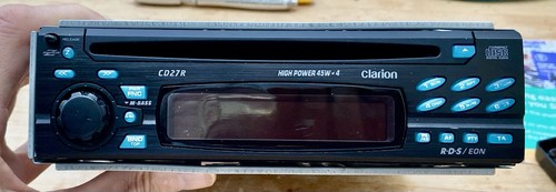 Clarion cd27r car radio with - cd27r,