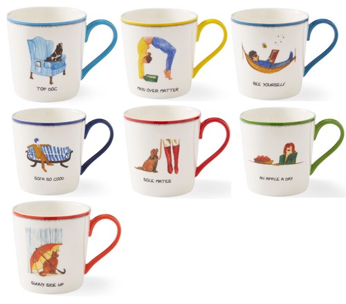 Spode kit kemp doodles mug - spode,