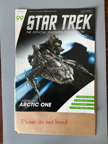 Star trek magazine only - star,
