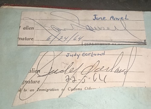Rare autograph book - rare, judy