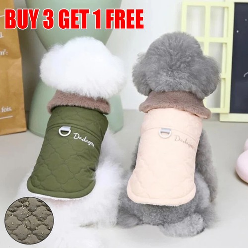 Warm pet dog coats jacket - warm,