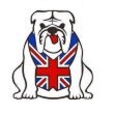 British Bulldog pin badge