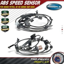 2x ABS Sensor Front Left and