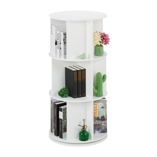 Rotating bookcase book - rotating, shelf