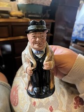 ROYAL DOULTON TOBY JUG MEDIUM - WINSTON CHURCHILL 5-INCH