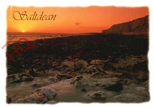 Picture postcard saltdean - postcard;,