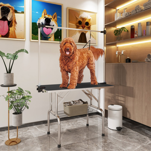 Dog grooming table metal - dog,