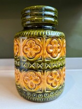 Vintage MCM Scheurich Pottery/West German Scheurich Keramik Foligno Vase 289-18