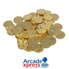 10 x Arcade Express Game Tokens Amusement Token Coins for Electronic Coin Mech 