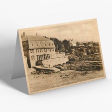 GREETING CARD - Vintage Cornwall - The Idle Rocks Hotel, St. Mawes (b)
