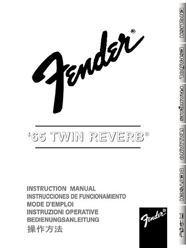 Operating instructions guitar - instructions,