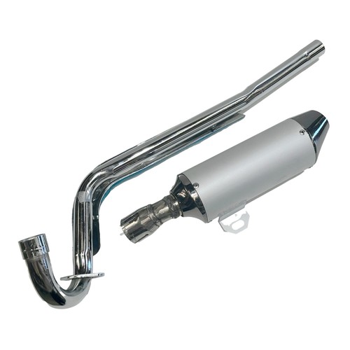 Exhaust pipe muffler system - muffler,