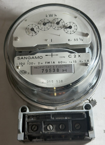 Vintage sangamo type c2x - type,