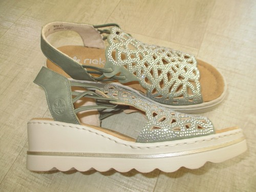 New rieker wedge heels sandals - heels,