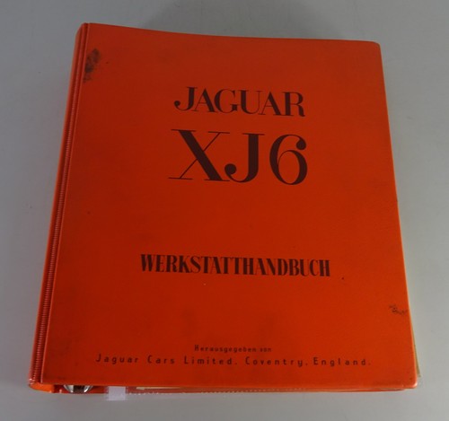 Workshop manual jaguar 6 - workshop,