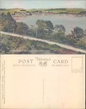 Lochgilphead from above the