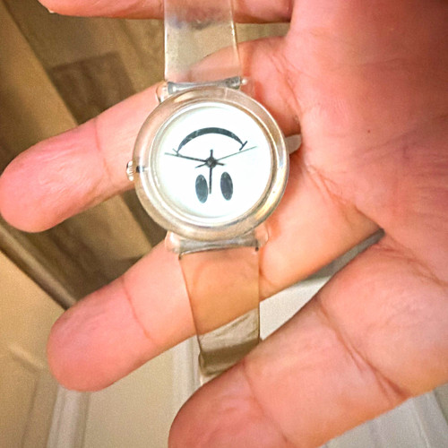Smiley face dial analog - smiley,