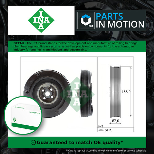 Crankshaft pulley - crankshaft,