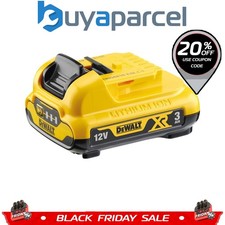 Dewalt DCB124 XR Slide Battery Pack 12V 3.0Ah Li-ion DCB124-XJ - Fits 10.8v