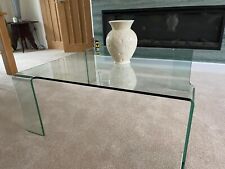 Large H2O Square Glass Coffee Table