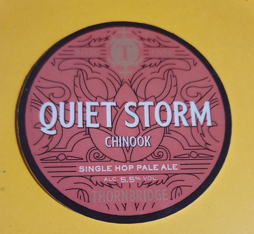 Thornbridge brewery quiet - thornbridge,