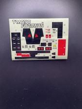Transformers G1 Jetfire Original Partially Used Decals Sticker Sheet 