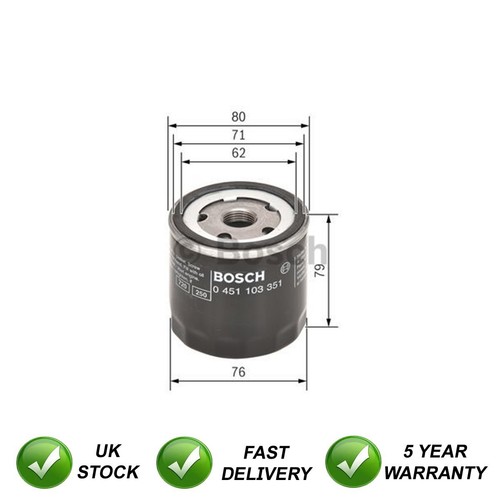 Oil filter sjr - fits, alfa
