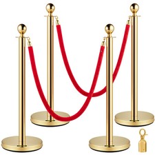 4PCS Barrier Posts Crowd