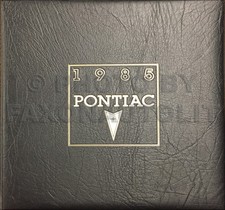 1985 Pontiac Color Upholstery