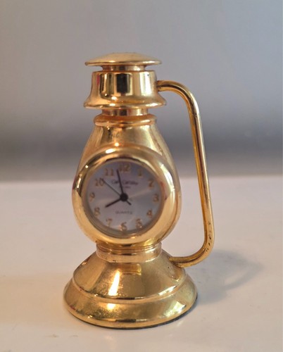 Vintage miniature oil lamp