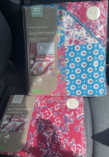 Dunelm king ava patchwork - dunelm,