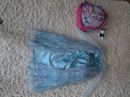Elsa dress and backpack disney - backpack,