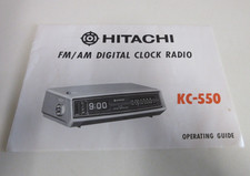 Hitachi AM/FM Digital Flip