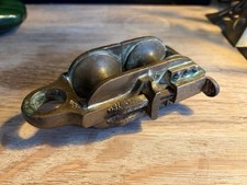 Antique Brass Double Pulley