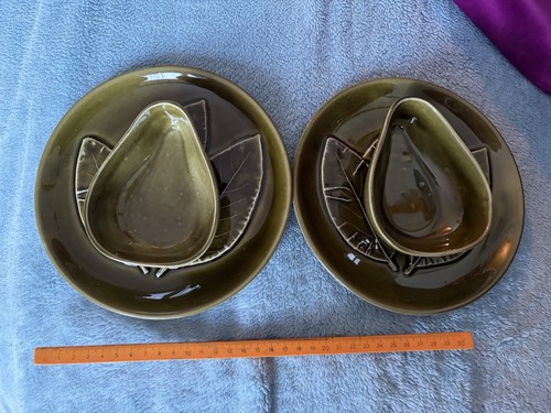 Casa pupo avocado plates - plates, x2