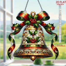 Christmas Bell Holly Ribbon