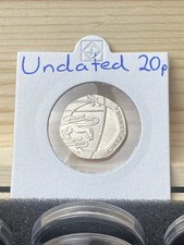 2008 Royal Mint Mule Coin Undated 20p Pence Error Coin Circulated Genuine