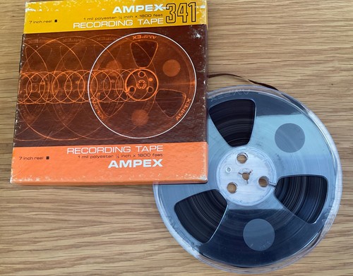 Ampex 341 reel - ampex, to