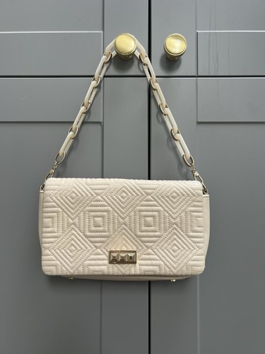 Zara off white cream faux - zara,