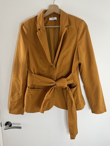 Redoute mustard blazer - la,