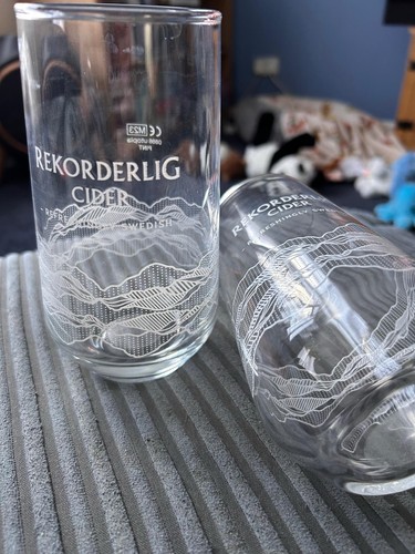 Rekorderlig cider glasses - x, 2