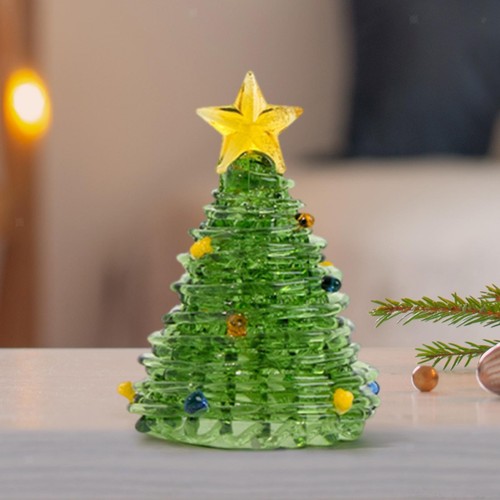 Glass christmas tree - christmas,