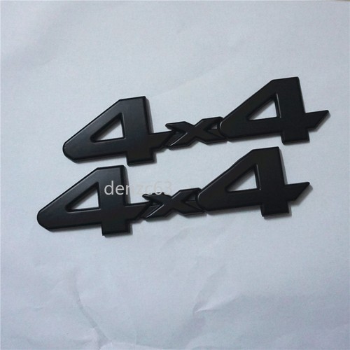Matte black 4x4 - 2x, big