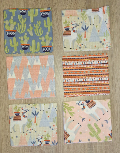 Fat quarters llama - quarters,