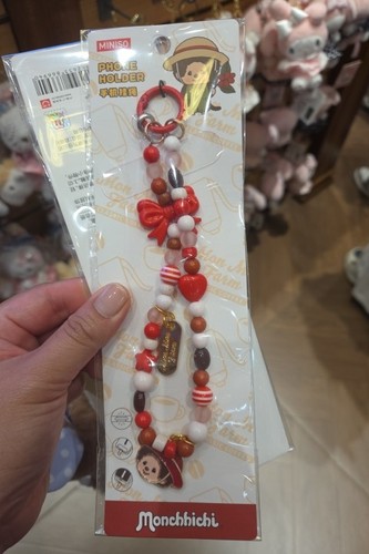 Miniso monchhichi phone holder - phone,