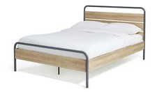 Industrial Double Bed Frame