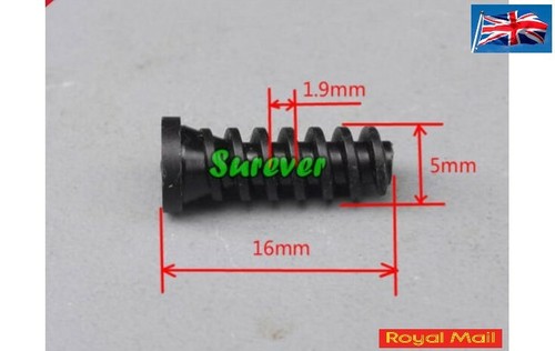 Plastic worm gear 2mm - worm, aperture